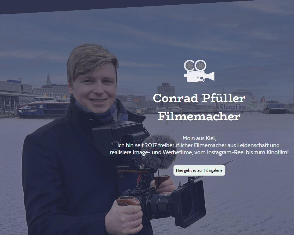 Bild von der Webseite von Conrad Pfüller Filmemacher